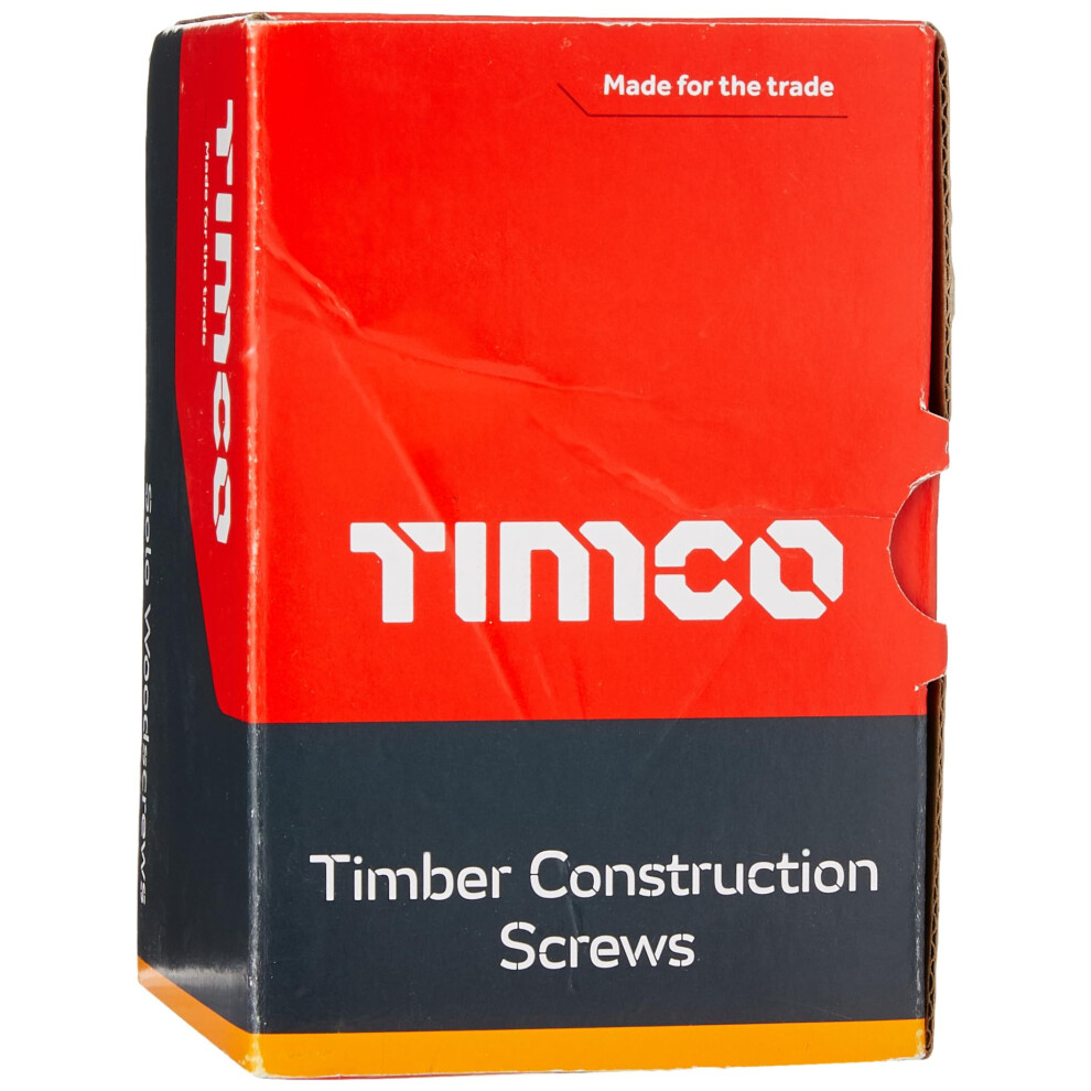 Timco Solo Chipboard & Woodscrews - Pz - Double Countersunk - 4.5 X 70Mm - Box Of 200 Yellow