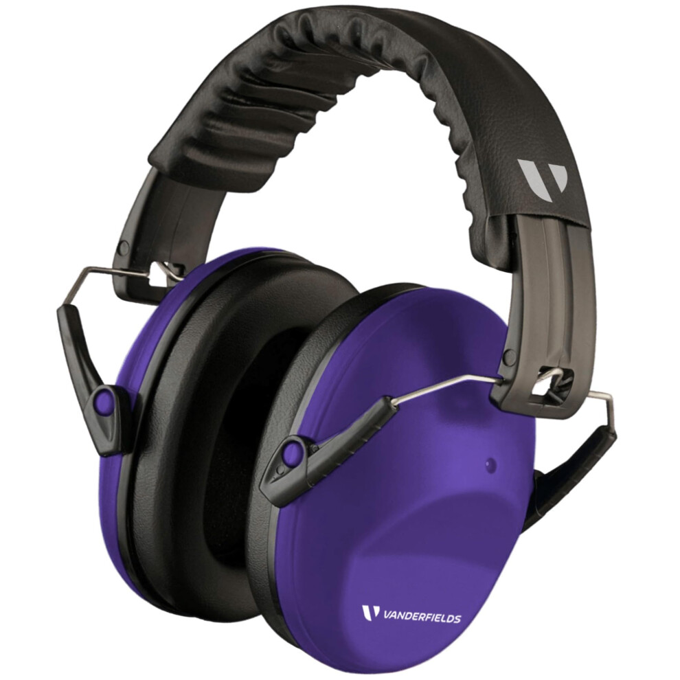 Vanderfields Premium Ear Defenders - Hearing Protection Earmuffs - Broad Spectrum Sound Reduction 29 Db At 2K Hz Noise Cancelling 5051226993602