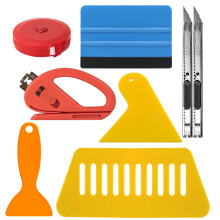 Art3d Versatile Tool Kit for Wallpaper & Vinyl Backsplash Installation, Car Vinyl Wrap Squeegee Smoothing Tools