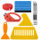 Art3d Versatile Tool Kit for Wallpaper & Vinyl Backsplash Installation, Car Vinyl Wrap Squeegee Smoothing Tools 1
