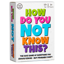 How Do You Not Know This Quiz Game | Fantastic Festive Gift or Stocking Filler | Fun Fast-Paced Party Game for Adults, Families &