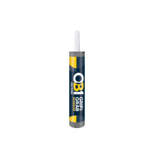 OB1 Grip & Grab Adhesive White - Multi Surface High Grab Adhesive - Strong Instant Grab - No Nails Required - Weather Resistant - Food Safe Formula