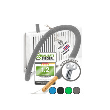 THE ORIGINAL Radiator Cleaner Brush 115cm I Flexible Scratch-Free Radiator Brush I Washable Radiator Cleaning Brush I Radiator Duster Brushes Long