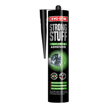EVO-STIK Strong Stuff Sealant & Adhesive White - Flexible and Waterproof Sealant - High-Strength Adhesive - Solvent Free