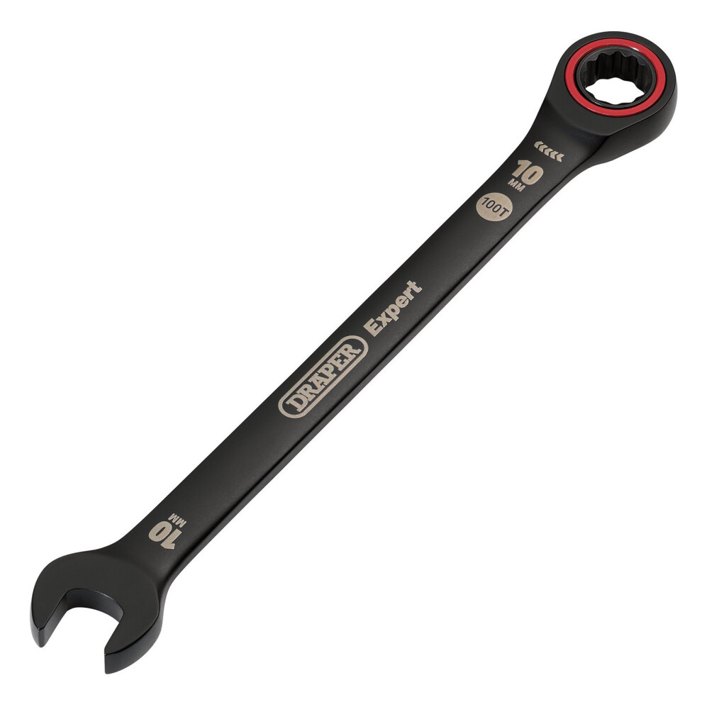 Photos - Other Hand Tools Draper Expert HI-TORQ Combination Ratchet Spanner | 10 mm Dual Sided 12 Point Ha 