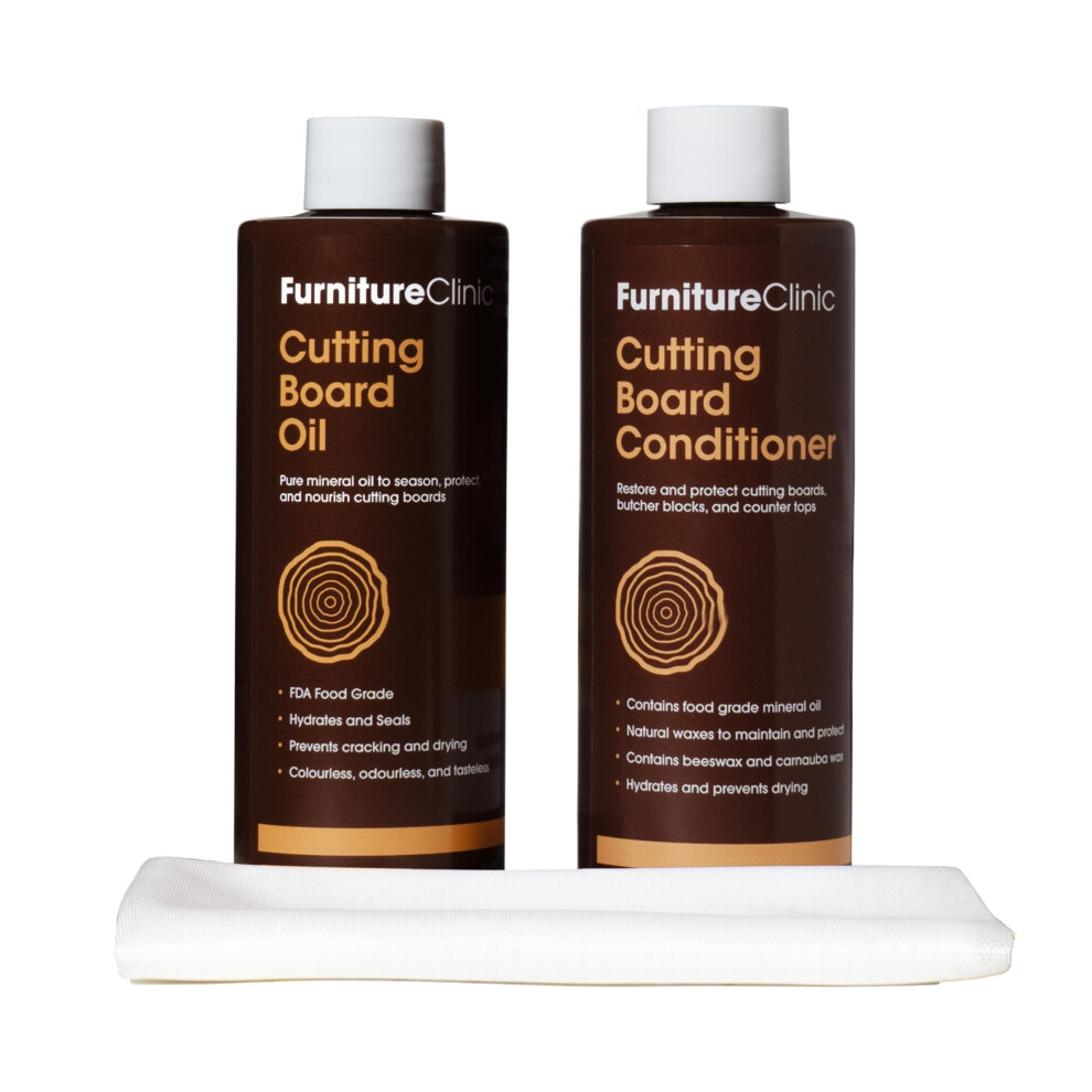 Chopping Board Maintenance Kit - Use To Clean, Maintain, Protect And Restore Chopping Boards - Contains 5051226990120
