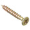 Forgefix ForgeFix Multi-Purpose Single Thread Screws | 4.5 x 35mm | Zinc Yellow Passivated | Box 200 1