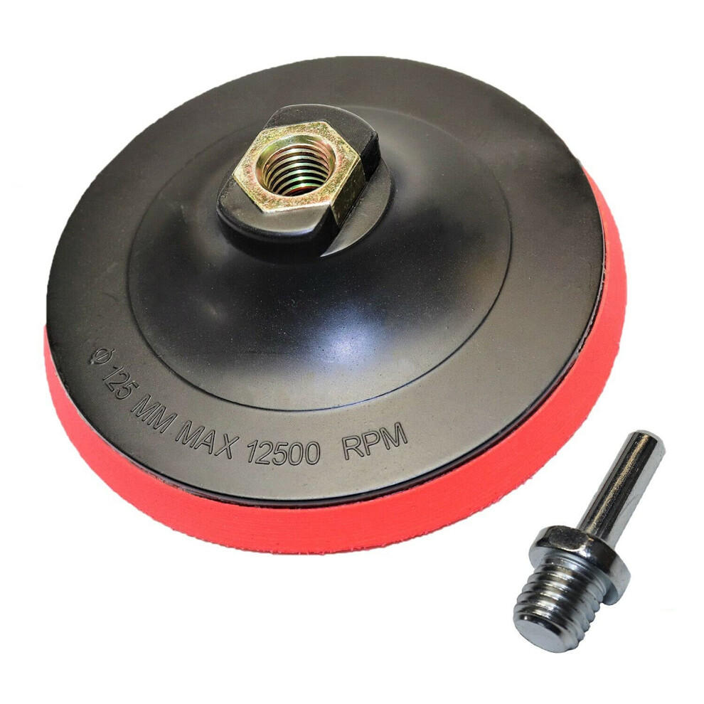 Logok2k Cotarba 125Mm Hook & Loop Backing Pad Angle Grinder M14 & Drill Attachment For Sand Disc 5051226909078