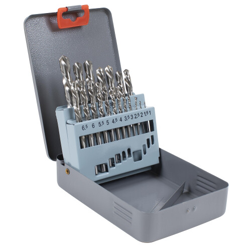 Sealey Sealey Left-Hand Spiral Drill Bit Set 19pc - AK8190
