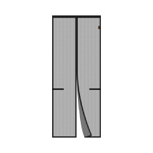 GRIFEMA Magnetic Fly Screen for Doors, Heavy Duty Mesh Bug Curtain with Powerful Magnets and Full Frame Adhesive Strips, Hands-Free Closing