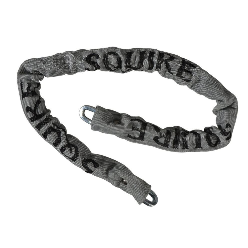 Squire Henry Cp36 Cp Hardened Steel Security Chain With Grey Sleeve, 900 Mm Chain (Length) X 6.5 Mm Link (Diameter)