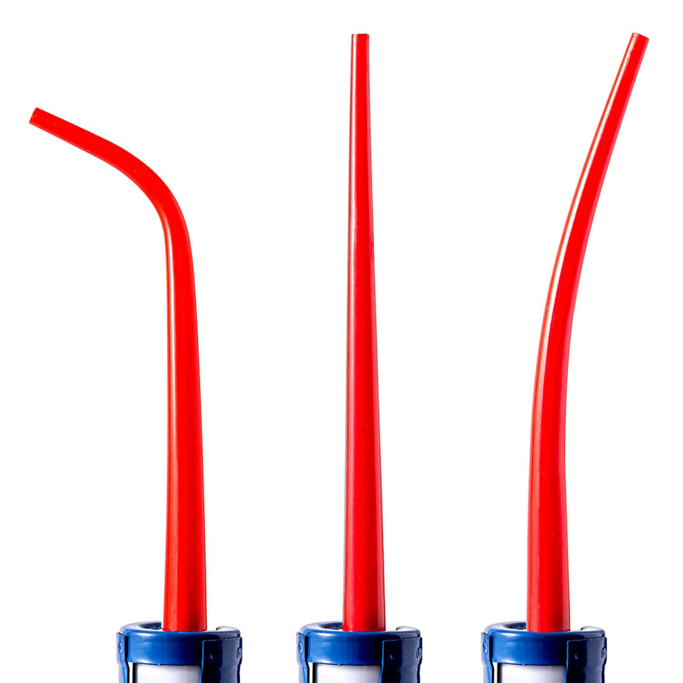 Caulking Nozzle Of Caulking Gun, Curved Caulking Nozzle Applicator, Replacement Extension Tool Used In Construction 5051226984624