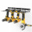 Yeabett Power Tool Storage - Wall Mounted Floating Shelf Rack for Cordless Drills - 4 Drill Holders 1