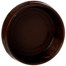 Merriway BH00017 (8 Pcs) Castor Cups, Outer Dimension 68 mm (2.5/8 inch) Large, Brown - Pack of 8 Pieces