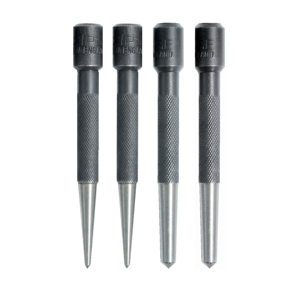 Photos - Other Hand Tools Eclipse Professional Tools 351W Set of 4 Round Head Center Punches 3.2mm  - 6.35mm (1/4") Point Diameter (1/8")