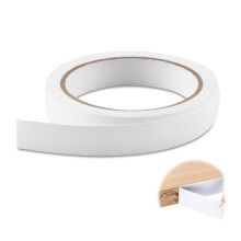 18 mm x 10 m Worktop Edging Strip Self-Adhesive, Furniture Edging Strip Secure Hold Without Ironing for Desk Wardrobe Cabinet Door Frame Furniture