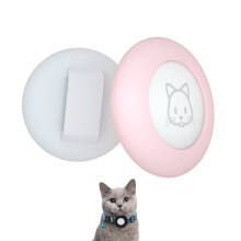 SimpleThings Air-tag Cat Collar Holder, Pet Silicone Protective Case for Air-tag, 2Pack Waterproof Case Cover for Apple Air-tag Cat Dog Pet Collar