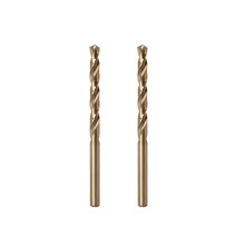 Misuyue 8% Cobalt Drill Bits, Metal Drill Bit Set 4mm, HSS M42 Carbide Twist Drill Bit for Metal Stainless Hard Steel Aluminum, Wood Drill Bits (2pcs)