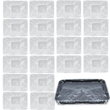 20Pcs Disposable Paint Tray Liners 9 Inch Paint Roller Tray Liners Paint Pan Liners Plastic Paint Tray Liner Bags Paint Tray Covers Large Paint