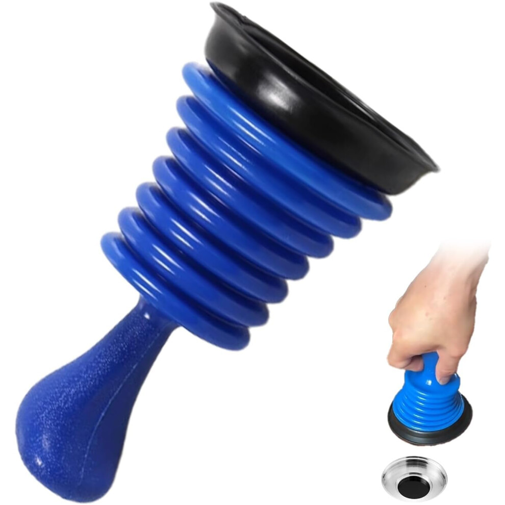 Mini Sink Plunger Â Toilet And Drain Unblocker For Sinks, Bathtubs, Showers Â Easy To Use, Durable Rubber Design For Home Cleaning 5051226984099