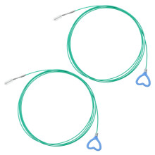 2 Pack 118 Inch Drain Snake Weasel Hair Clog Remover, Extra Long Flexible Shower Drain Snake Hair Removal Tool