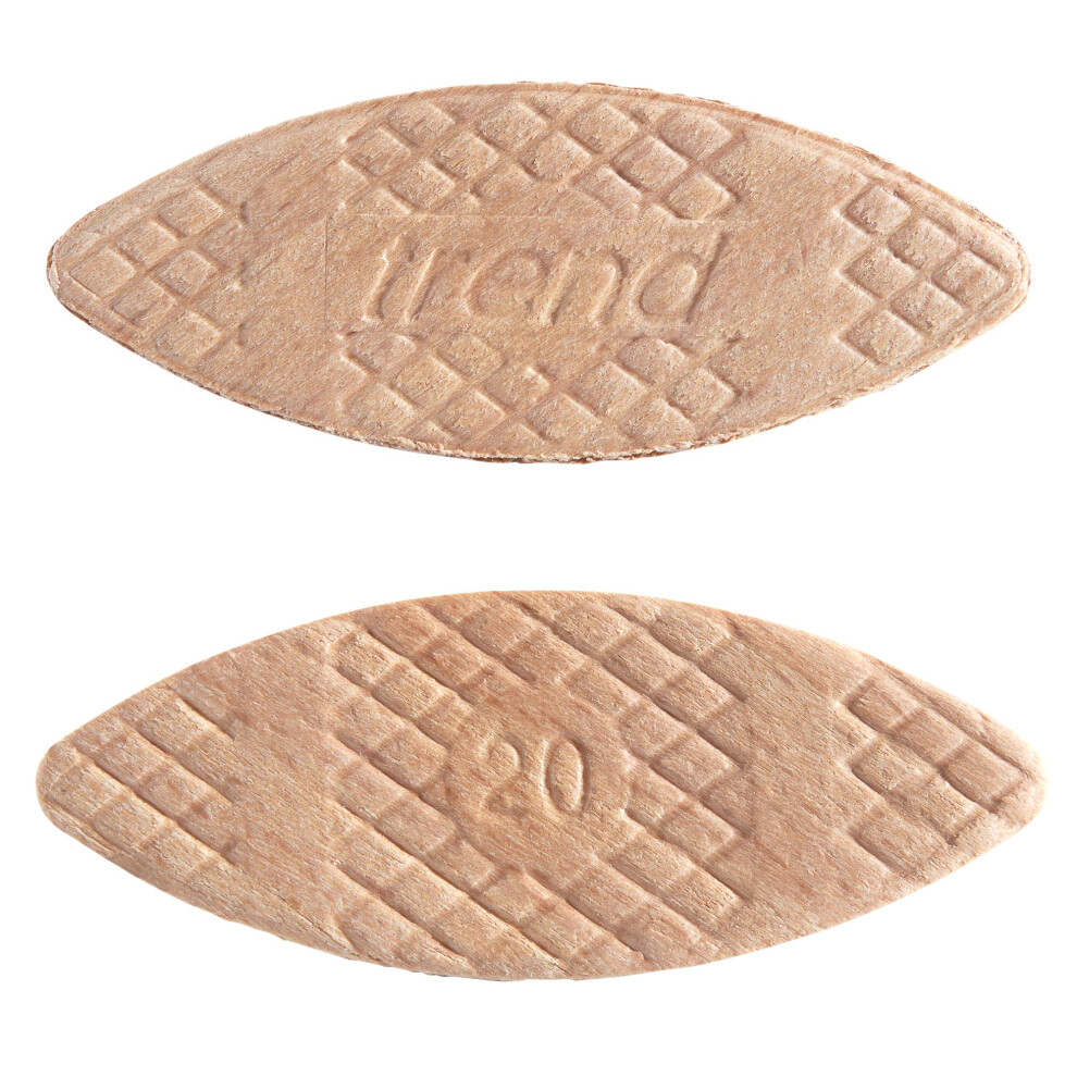 Trend 1000Pcs Certified Beechwood No. 20 Joining Biscuits For Woodworking, Joinery, Furniture Framing, Bsc/20/1000