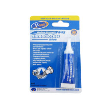 V-Tech Anaerobic Thread Lock Blue Medium Strength 6ml Locks Nuts & Bolts