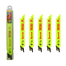 Starrett Bi-Metal King Cut Heavy Duty Reciprocating Saw Blade 150mm (6-inch) - Pack of 5