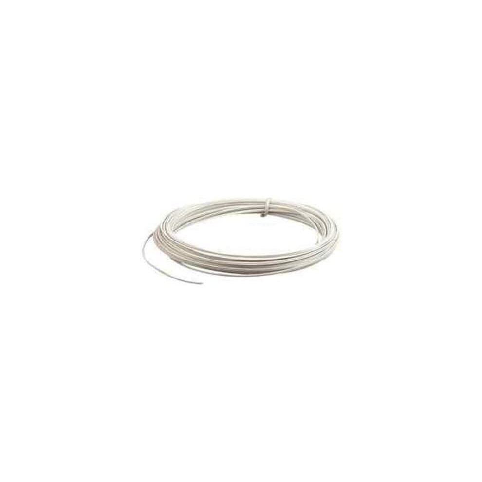 Electrosmart 10 Meter White Flat 2X Solid Core Flexible Door Bell Wire - Ideal For Door Bells Intercom Phone Entry Systems Etc 5051226909627