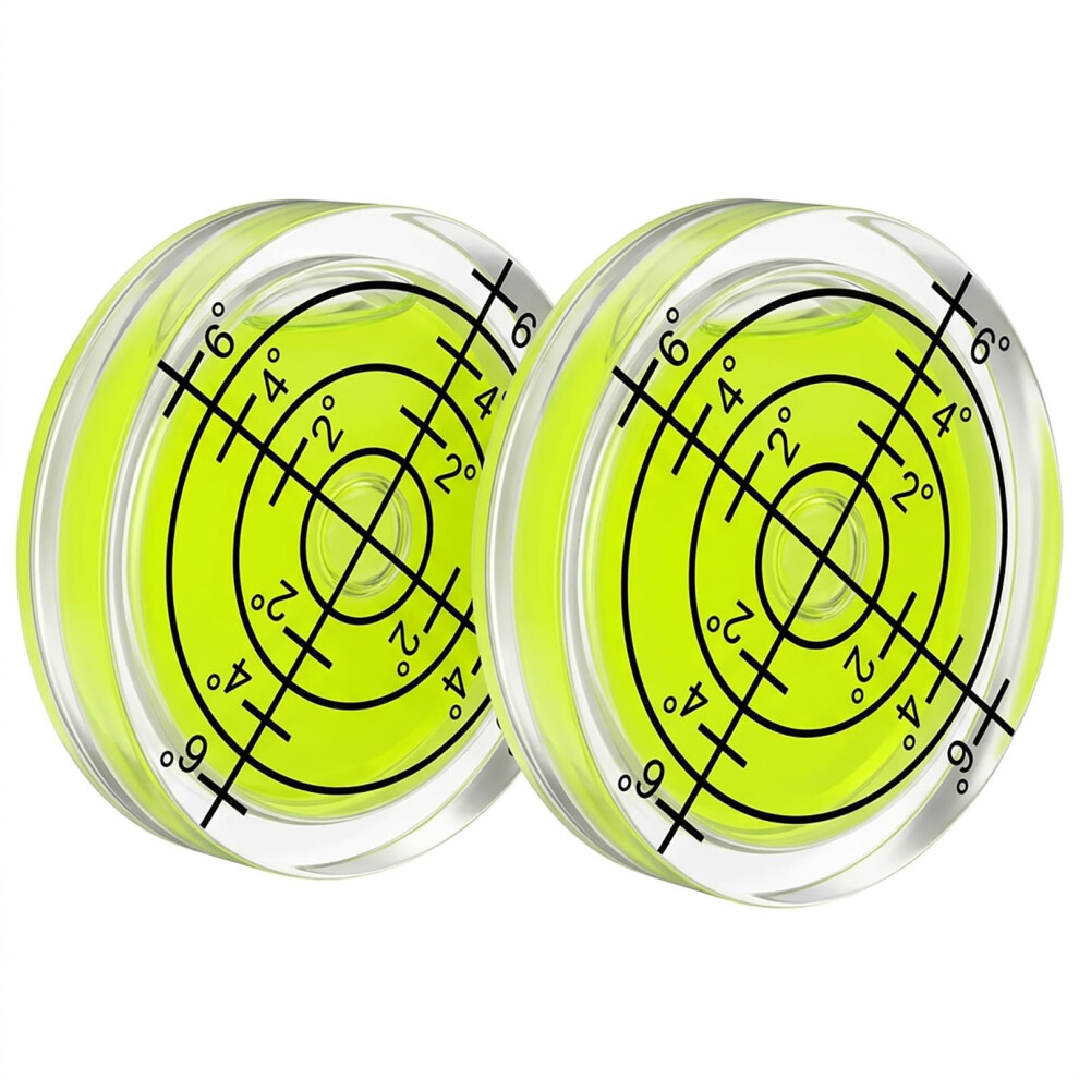 Mini Spirit Level 6 Pcs, Bubble Level Small Precision Bullseye Bubble Spirit Level For Leveling Phonograph Turntable Camera Tripod Drill Picture 5051226994920