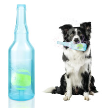 SUOXU Squeaky Dog Toys, Rubber Bottle Toys With Tennis Balls for Medium Large Dog Outdoor Training Summer Swimming Pool Interactive Dog Chew Teeth