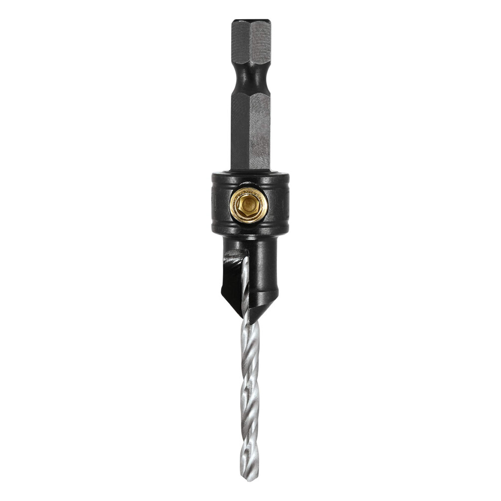Trend Snappy 9.5Mm Diameter Adjustable Countersink With Drill, Ideal For No.8 & No.10 Screws, High-Speed Steel, Snap/Cs/10
