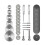 Dremel Cutting Discs for Rotary Tool - 36pcs Diamond Cutting Wheels, Plastic, Metal Cutting 1