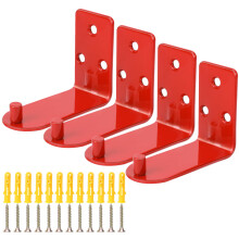 Fire Extinguisher Holder, 4 x Fire Extinguisher Holder, Wall Hook for Fire Extinguishers