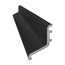 Exitex Rain Deflector 914mm – Black - Aluminium Door Rain Guard for Inward & Outward Opening External Doors, Weather Bar to Deflect Rainwater