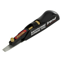 Trend EasyScribe Scribing Tool - Versatile and Accurate Scribing Solution for Carpenters, Joiners, Tilers, Kitchen and Shop Fitters, E/SCRIBE, Black