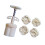 Hand Press Mooncake Maker with Flower Pattern 1pc 1