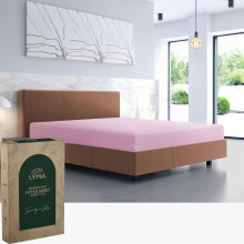 LYMA Bedding Fitted Sheet King, Deep Pocket 30CM, OEKO-TEX Certified, Ultra Soft Nanoplush Double Brushed Quick Dry Fabric
