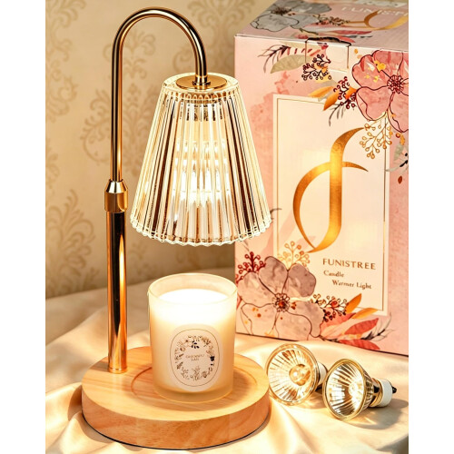Funistree Candle Warmer Lamp with Timer & Dimmer