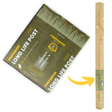 POSTSAVER Pro-Wrap and Tack 5 meter roll | Wood Protector | Post Saver Sleeves with Dual-Layer Rot Protector | Fence Protector | 20-Year Guarantee