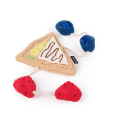CHEWFFON Dog Enrichment Toys, Snuffle Dog Interactive Treat Toy with Crinkle Paper, Crepe-Shaped Puzzle Nose Work Game