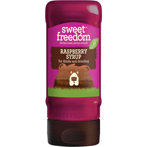 Sweet Freedom Raspberry Syrup 350 g (Pack of 1)