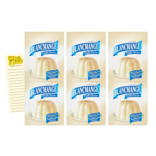 Dessert Bundle with Pearce Duff's Vanilla Blancmange 35g x6 and Intrinsic Treats Shopping List Card