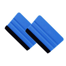 2-Pack Vinyl Wrap Tools Squeegee Set - Felt Edge Car & Window Tint Applicator for Decals, Signs, Wallpaper Smoothing (Anti-Scratch, Durable)