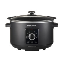 Morphy Richards 35L Easy Time Slow Cooker Automatic Heat Settings Keep Warm