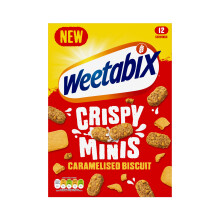 Weetabix Crispy Minis Caramelised Biscuit Breakfast Cereal 500g