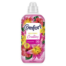 Comfort Perfume Creations Tropical Lily Fabric Conditioner Softener with Motion-Activated Fragrance Technology 100 Days of Freshness 30 washes