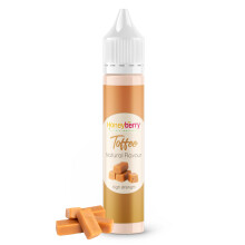 HONEYBERRY Natural Toffee Food Flavouring 30ml – High Strength Professional Flavour Drops – Concentrated Liquid Essence for Baking, Desserts