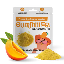 Summmer Freeze Dried Mango Powder - 50g - Baking, Smoothies, Topping