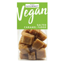 Bon Bon's Gourmet Vegan Salted Caramel Fudge, 150g Bag - Artisanal Small Batch Production - Premium Quality Ingredients - Delicious Flavour